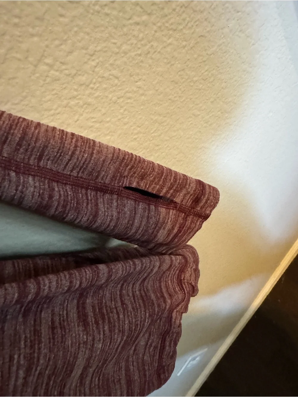Lululemon Rulu Healthy Heart Pullover lI Heathered Bordeaux Drama 12
